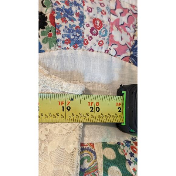 WD.NY Cream Lace Overlay Tank/Shell Top Womens Size XL - Picture 7 of 9